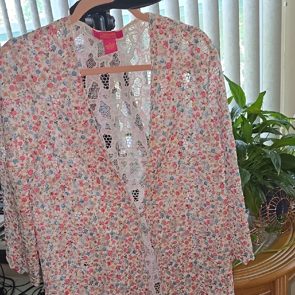 Catherine Malandrino Lace Kimono